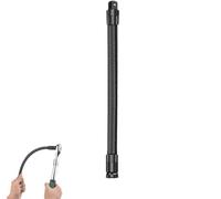 kumosaka 1/2 Flexible Shaft Extension Extender Torque Socket Ratchet Spanners Electric Wrench Connecting Rod Hand Tools, 360° Flex Long Reach Bendable Bar for Tight Spaces(250mm)