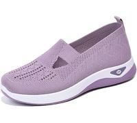 kumosaka Inspire Uplift Shoes for Women, Orthopedic Sneakers with Arch Support, Womens Air Cushion Slip-On Walking Shoes(Pink,36 EU)