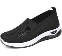 kumosaka Inspire Uplift Shoes for Women, Orthopedic Sneakers with Arch Support, Womens Air Cushion Slip-On Walking Shoes(Noir,39 EU)