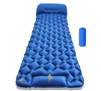 kumosaka Lounge Mat - Your Portable Chill Zone, Ultralight Inflatable Sleeping Pad for Outdoor Camping, Hiking, Compact & Lightweight Air Mattress(Blue)