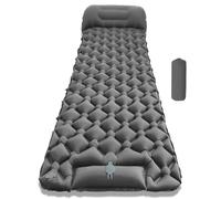 kumosaka Lounge Mat - Your Portable Chill Zone, Ultralight Inflatable Sleeping Pad for Outdoor Camping, Hiking, Compact & Lightweight Air Mattress(Gris)