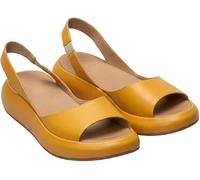 kumosaka Nexclio Orthopedic Sandals, Women Comfortable Walking Casual Adjustable Orthotic Flat Sandals(Yellow,37 EU)