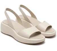 kumosaka Nexclio Orthopedic Sandals, Women Comfortable Walking Casual Adjustable Orthotic Flat Sandals(White,37 EU)