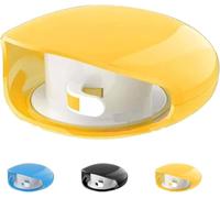 kumosaka Sightgaze Automatic Cord Reel, Retractable Cable Management Charging Cord Organizer, For USB, Headphone, Data Cables, No More Tangled Cords(Yellow)