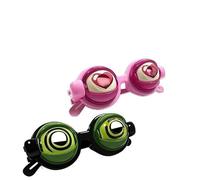 kumosaka Winking Blinking Glasses Crazy Winking Prank Glasses Novelty Gag Googly for Party Jokes Prank Costume(2pcs-1)