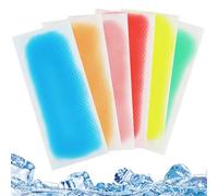 KUMSODE 24 Pezzi Patch di Raffreddamento,Cerotti Refrigeranti, Raffreddamento Gel Patch, Gel di Raffreddamento,Rinfrescante Cerotto Freddo, Per il caldo estivo, la sudorazione e le vertigini