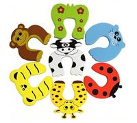 KUMSODE 7 Pezzi Fermaporta di Sicurezza in Schiuma,Fermaporte Bambini, Protezione Per Bambini Dito, Per Evitare Che Bambini E Animali Si Chiudano In Una, per Porte,Schiuma Ferma Porta