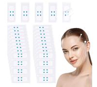 KUMSODE 80 Pezzi Face Lift Tape, V Face Lifting, Face Lifting Tape, Patch Adesiva per il Lifting Facciale, Adesivo per il Lifting Facciale, Strumenti per facelifting per Makeup