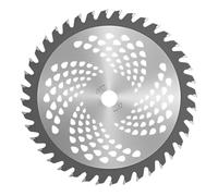 KUMSODE Lama per Sega Per Decespugliatore 40T, Disco Decespugliatore, 25,5 cm Testina Decespugliatore Universale, Accessori Decespugliatore a Scoppio