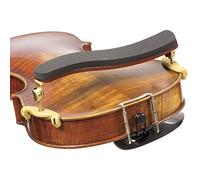 Kun Bravo - Spalliera per violino 4/4, in legno massiccio con raccordi in ottone