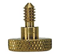 Kun Ricambio spalliera - Vite di fissaggio - adatto per Kun Super Violino 4/4, Super Violino 3/4-1/2, Super Viola, color ottone