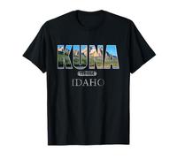 Kuna Idaho ID Vintage Stato Atletico Stile Amore Idaho Maglietta