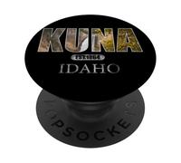 Kuna Idaho ID vintage Stato Atletico stile Amore Idaho PopSockets PopGrip Adesivo