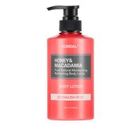 KUNDAL - Honey & Macadamia Pure Body Lotion - 500ml - English Rose