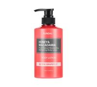 KUNDAL - Honey & Macadamia Pure Body Lotion - 500ml - Pink Grapefruit