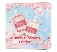 KUNDAL - Honey & Macadamia Set - Shampoo & Treatment - 500ml+500ml - Cherry Blossom