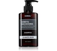 KUNDAL Honey & Macadamia White Musk shampoo naturale per capelli rovinati e secchi 500 ml