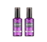 KUNDAL - Macadamia Hair Serum - 100ml - DUO Set - Amber Vanilla