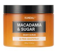 KUNDAL Macadamia & Zucchero scrub corpo - Pink Grapefruit 550 g Peelin