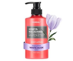 KUNDAL moisture lotion 500ml corpo (muschio bianco)