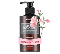 KUNDAL Honey & Macadamia Cherry Blossom shampoo naturale per capelli rovinati e secchi 500 ml
