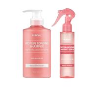 KUNDAL - Protein Bonding Shampoo 500ml + Hair Mist 150ml Set - Violet Muguet
