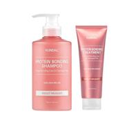 KUNDAL - Protein Bonding Shampoo 500ml + Treatment 250ml Set - Violet Muguet