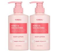 Kundal Pure Body Lotion Baby Powder Miele Profumato e Macadamia 500 ml x 2ea/...
