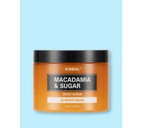 KUNDAL Scrub corpo allo zucchero Macadamia & Sugar Body Scrub White Musk - 550 g