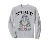 Kundalini Yoga Sette Chakra Meditazione Yogi Spirituale Felpa