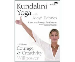 Kundalini Yoga with Maya Fiennes - A Journey Through the Chakras: Courage, Creativity and Willpower [DVD] [Edizione: Regno Unito]