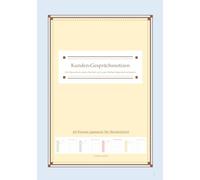 Kunden-Gesprächsnotizen -Ich freue mich, wenn Sie sich an unser letztes Gespräch erinnern- A5-Format (passend für Notizbücher)