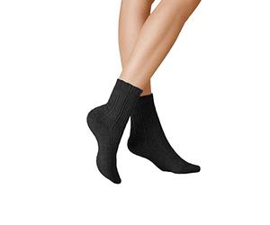 KUNERT Bedsocks, Calze Donna, Nero (Black 0070), 35/38