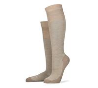 KUNERT Calze al ginocchio da donna, con isolamento termico, confezione da 1, Beige-mel. 8320, 35-38