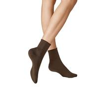 Kunert Sensuale Cotton Sod Calzini Donna Maglia, Marrone, 3-5