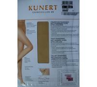 KUNERT Donne CHINCHILLAN 20, Calze Sottili RUN-STOP Opache Lucide