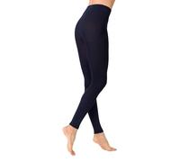 KUNERT Soft Wool Cotton LG Leggings, Marine, 48-50 Donna