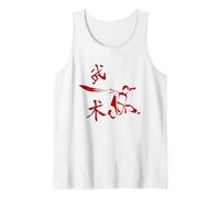 Kung Fu Arti Marziali Wushu Simbolo Cinese Cool Fighter Canotta