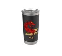 Kung Fu Bicchiere termico in acciaio inox doppia parete
