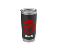 Kung Fu Bicchiere termico in acciaio inox doppia parete
