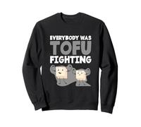 Kung Fu combattendo arti marziali Tutti stavano combattendo il tofu Felpa