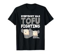 Kung Fu combattendo arti marziali Tutti stavano combattendo il tofu Maglietta