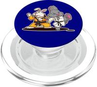 Kung Fu Combattimento Sport Bunny Fighter Arte Marziale Combattimento PopSockets PopGrip per MagSafe