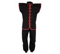 Kung Fu Maniche Uniforme Cotone Gi Bambini Adulti Arti Marziali Abiti Tai Chi