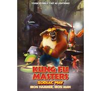 Kung Fu Masters Zodiac Way: Iron Hammer Iron Man (DVD) Ben Bostick Brian Bullock