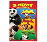 Kung Fu Panda: 3-Movie Collection (DVD) Jack Black Dustin Hoffman Angelina Jolie