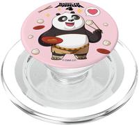 Kung Fu Panda 4 Cute Po In Love Of Dumplings Logo PopSockets PopGrip per MagSafe