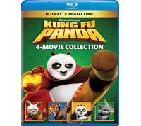 Kung Fu Panda: 4-Movie Collection - Blu-ray + Digital (Blu-ray) Jack Black
