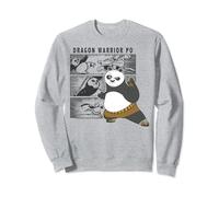 Kung Fu Panda Dragon Warrior Po Comic Panel Portrait Felpa