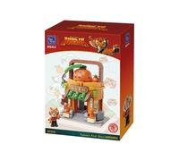 Kung Fu Panda Mini Street View - Set Edificio Negozio Di Frutta Tigre